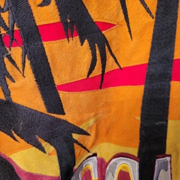 JH Design Leather Canvas Scarface Jacket 6XL - Picture 14 of 15